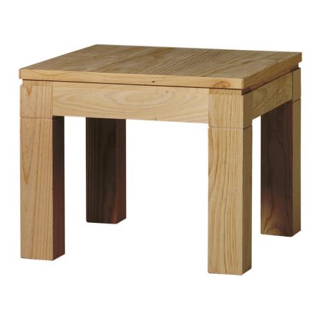 Fixed modern corner table