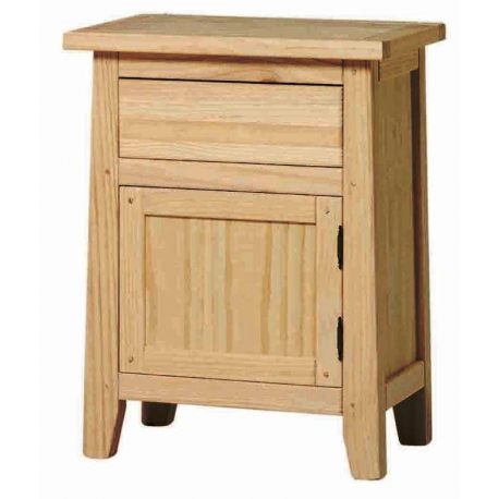 Table Rustika door and drawer