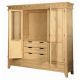 Wardrobe Rustika 4 p. 3 c. and interior chest of drawers