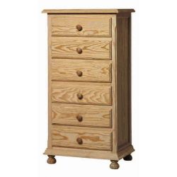 Drawer chest 6 drawers (60 cm and 80 cm.)