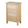 Bedside table Lorca 4 drawers