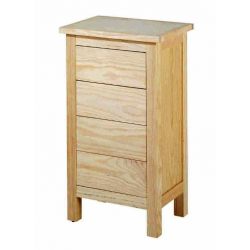 Bedside table Lorca 4 drawers Bedside table Lorca 4 drawers narrow