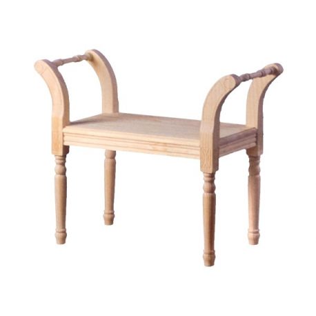 Inglese panca sedile legno