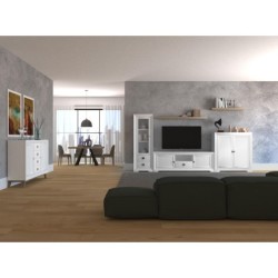 MESA T.V. MONACO 2 P. 1 CAJ. 1 H. (180 CM.) - Muebles Rústicos de C...