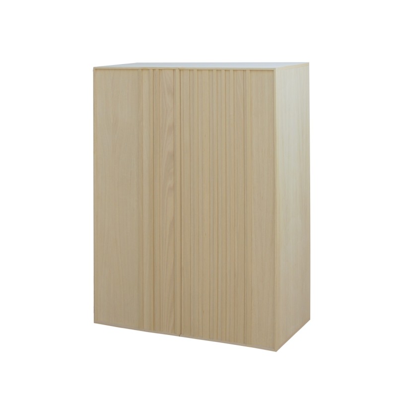 VAJILLERO OAKU 2 P. (95 CM.)-SALÓN-Muebles Rústicos Lara