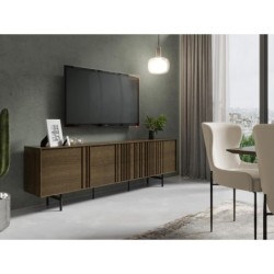 MESA T.V. OAKU 2 P. 2 CAJ. (180 CM.) - Muebles Rústicos de Calidad ...