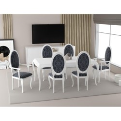 SILLA BURDEOS ASIENTO Y RESPALDO PRETAPIZADO - Muebles Rústicos de ...