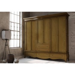 ARMARIO AVIGNON 2 PUERTAS 2 CAJONES (113 CM.) - Muebles Rústicos de...