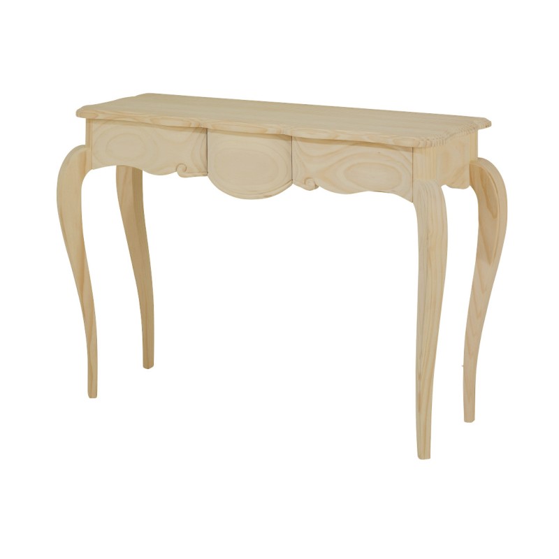 CONSOLA ZAFIRO 3 CAJ. (115 CM.)-HALL-Muebles Rústicos Lara