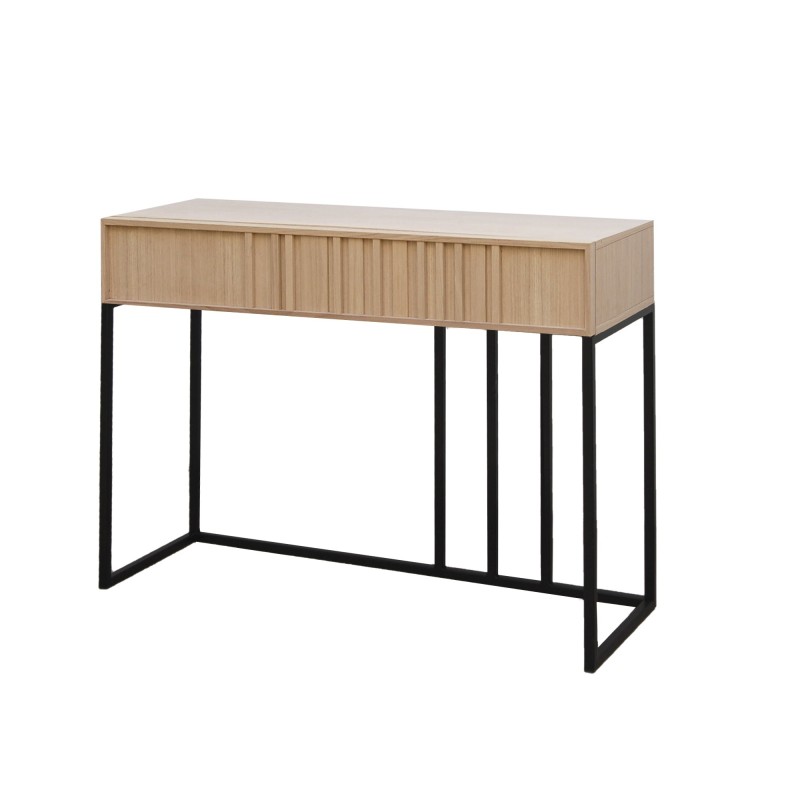 CONSOLA OAKU 1 CAJ. (110 CM.)-HALL-Muebles Rústicos Lara