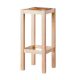 Smooth high stool seat anea pine
