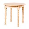 Table dining expandable round p. Turning 7 x 7