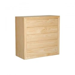 Inka smooth 5-drawer dresser