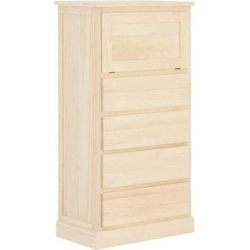 Youth drawer chest 4 drawers 1 door