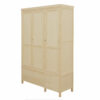 ARMARIO LORCA 3 PUERTAS 4 CAJ. (148 CM.)