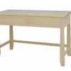 MESA ESTUDIO RÚSTIKA 2 CAJONES (120X57X77 CM.)