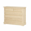 COMODA ZOCALO 5 CAJONES (110 CM.)
