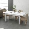 MESA MODERNA EXTENSIBLE 140X90 CM. - Imagen 2