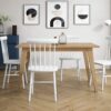 SILLA BASTONE ASIENTO MADERA - Imagen 2