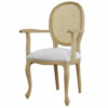 SILLON CARLOS IV RESPALDO REJILLA AST.PRET.