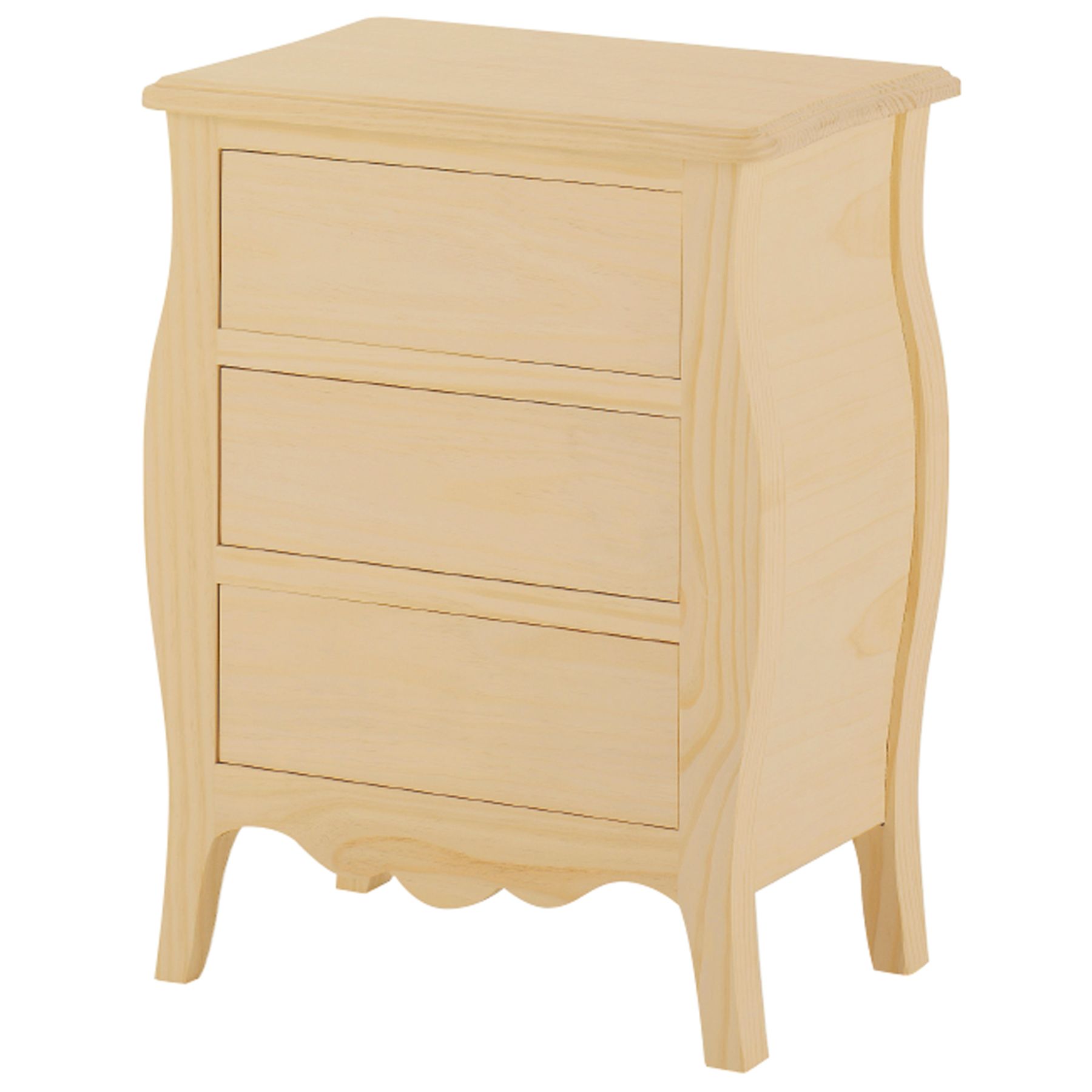 MESITA AVIGNON 3 CAJONES (55 CM.)