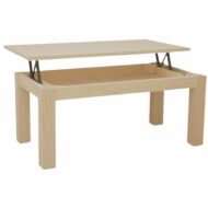 MESA CENTRO BERLIN ELEVABLE 110X60 PATA LISA 8X8