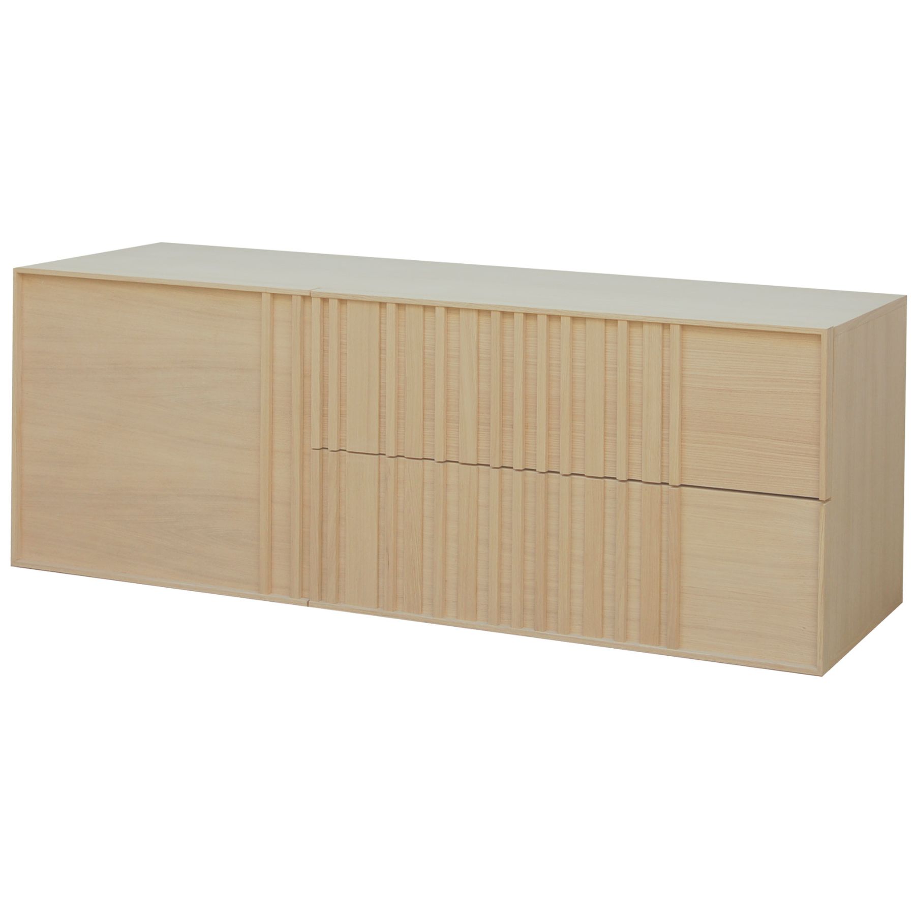 MESA T.V. OAKU 1 P. 2 CAJ. (150 CM.)